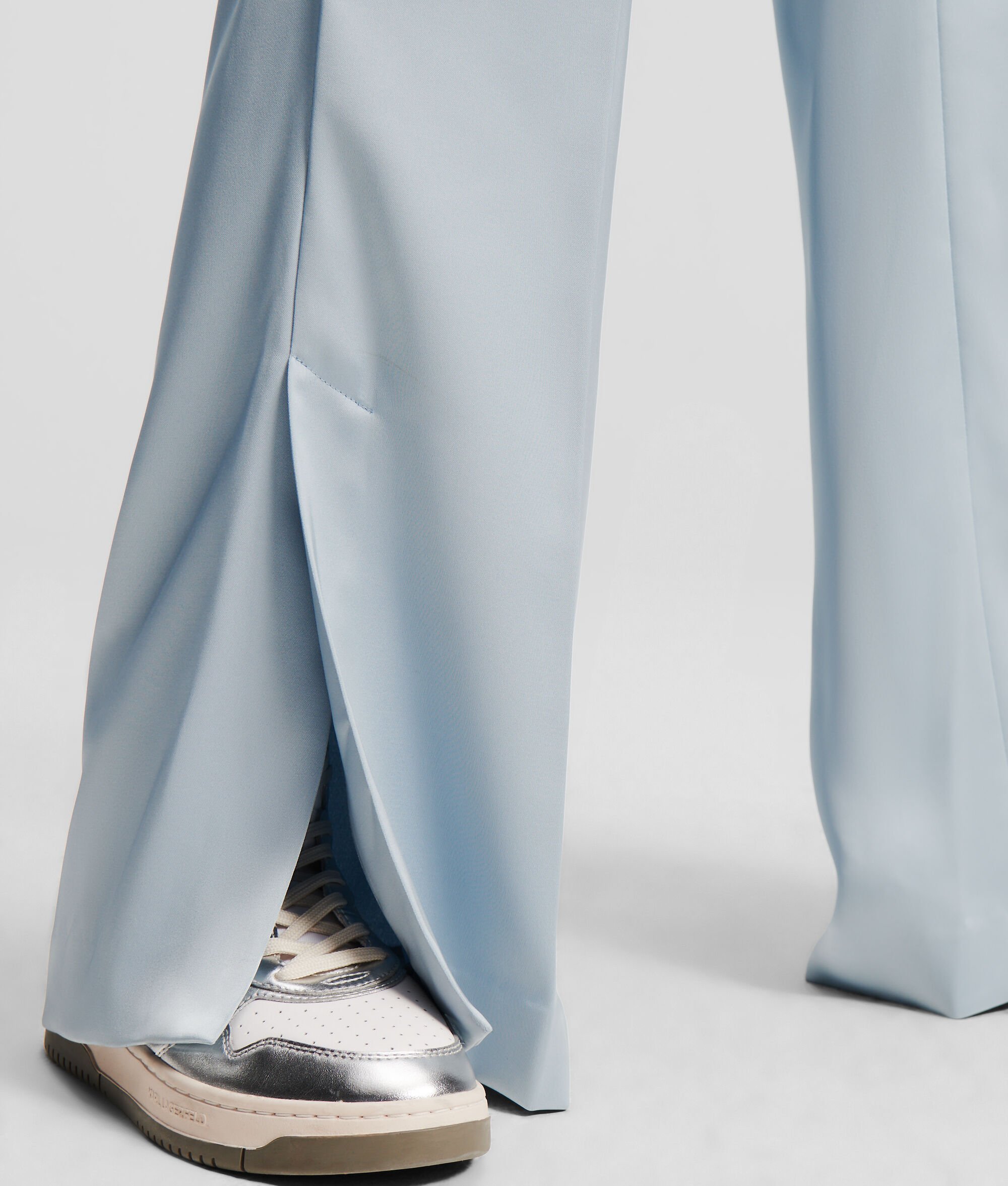 (image for) Unique Satin Tailored Trousers